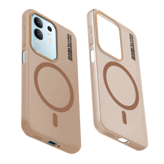 Colourful Frosted Matte With Raised Camera Protection Back Cover Case For iQOO Z10x 5G