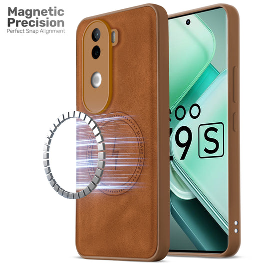 Refined PU Leather Case for iQOO Z9s 5G