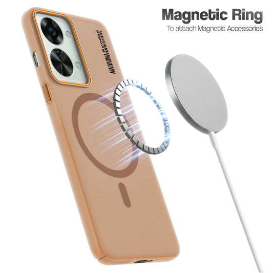 Colourful Frosted Matte With Raised Camera Protection Back Cover Case For OnePlus Nord 2T 5G