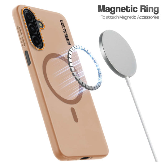 Colourful Frosted Matte With Raised Camera Protection Back Cover Case For Samsung A17 5G