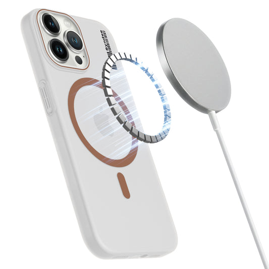 Frosted Sleek Matte Wireless Charging Support Back Cover Case For Apple iPhone 13 Pro With Raised Camera Protection