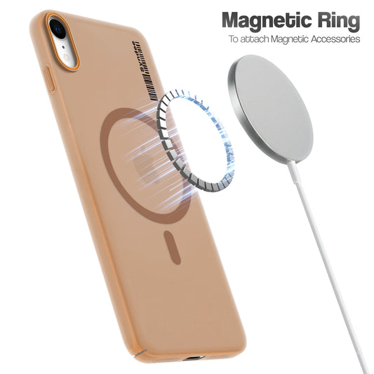 Colourful Frosted Matte Wireless Charging Support Back Cover Case for Apple iPhone XR With Raised Camera Protection