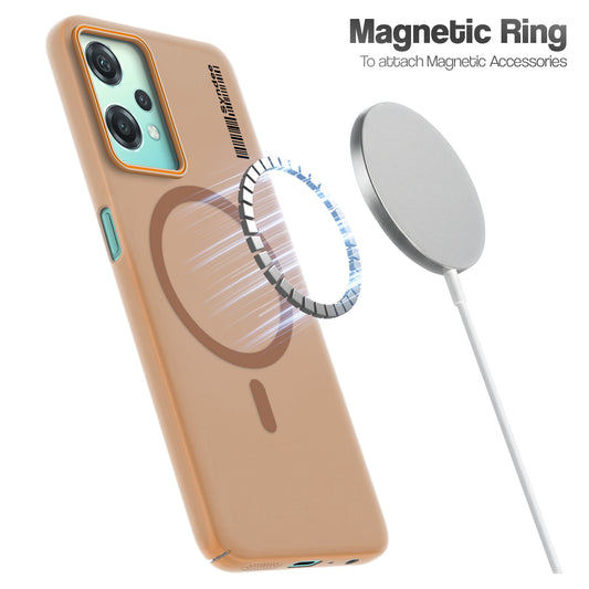 Colourful Frosted Matte With Raised Camera Protection Back Cover Case For OnePlus Nord CE 2 Lite 5G