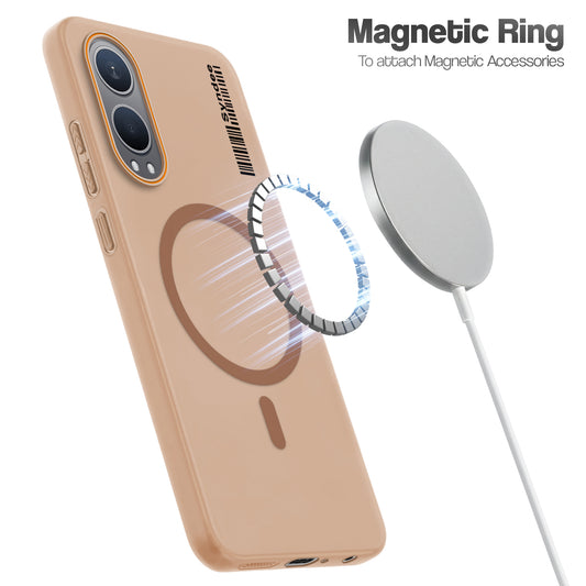 Colourful Frosted Matte With Raised Camera Protection Back Cover Case For OnePlus Nord CE 4 Lite 5G