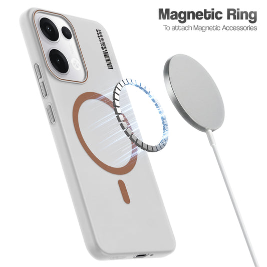 Frosted Sleek Matte With Raised Camera Protection Back Cover Case For Oppo Reno 13 5G