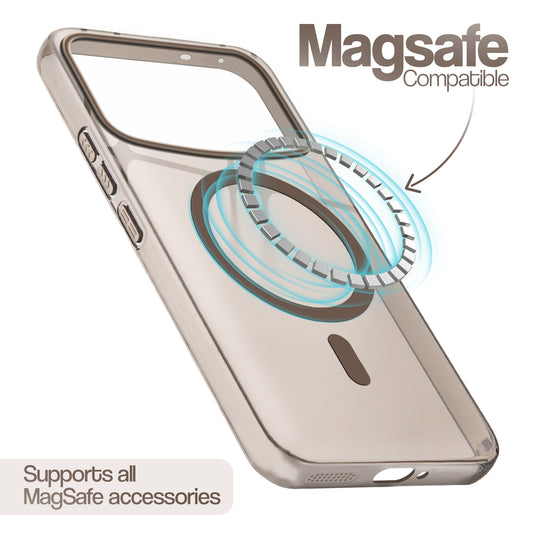 Anti-Yellow Scratch Resistant Case Support Magnetic Accessories Back Cover For Oppo F33 Pro 5G