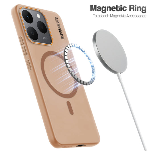 Colourful Frosted Matte With Raised Camera Protection Back Cover Case For Realme Narzo 90 5G