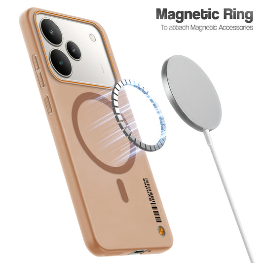Colourful Frosted Matte With Raised Camera Protection Back Cover Case For Realme P4 5G