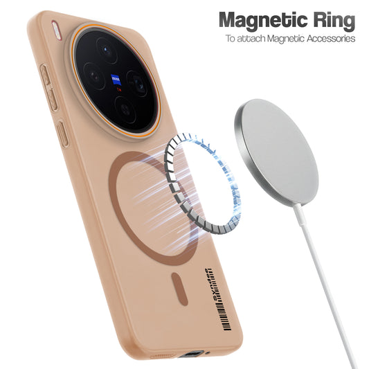 Colourful Frosted Matte With Raised Camera Protection Back Cover Case For Vivo X300 5G