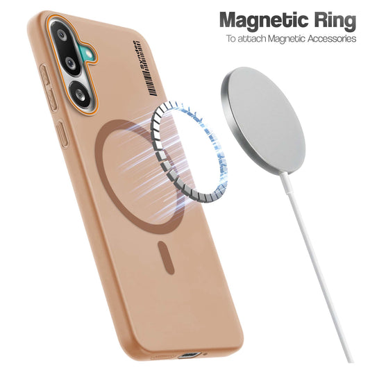 Colourful Frosted Matte With Raised Camera Protection Back Cover Case For Samsung F56 5G
