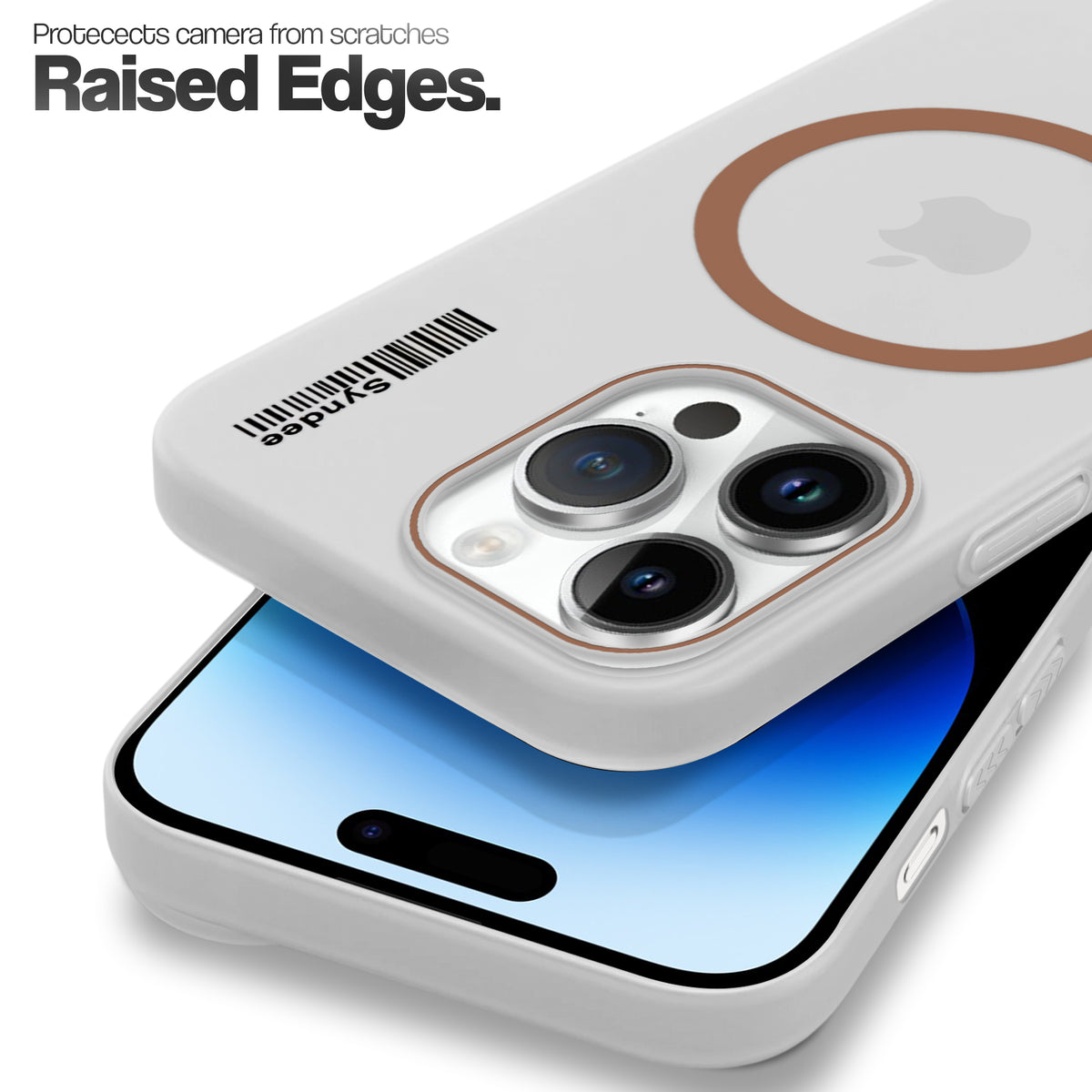 Frosted Sleek Matte Wireless Charging Support Back Cover Case For Apple iPhone 14 Pro Max With Raised Camera Protection