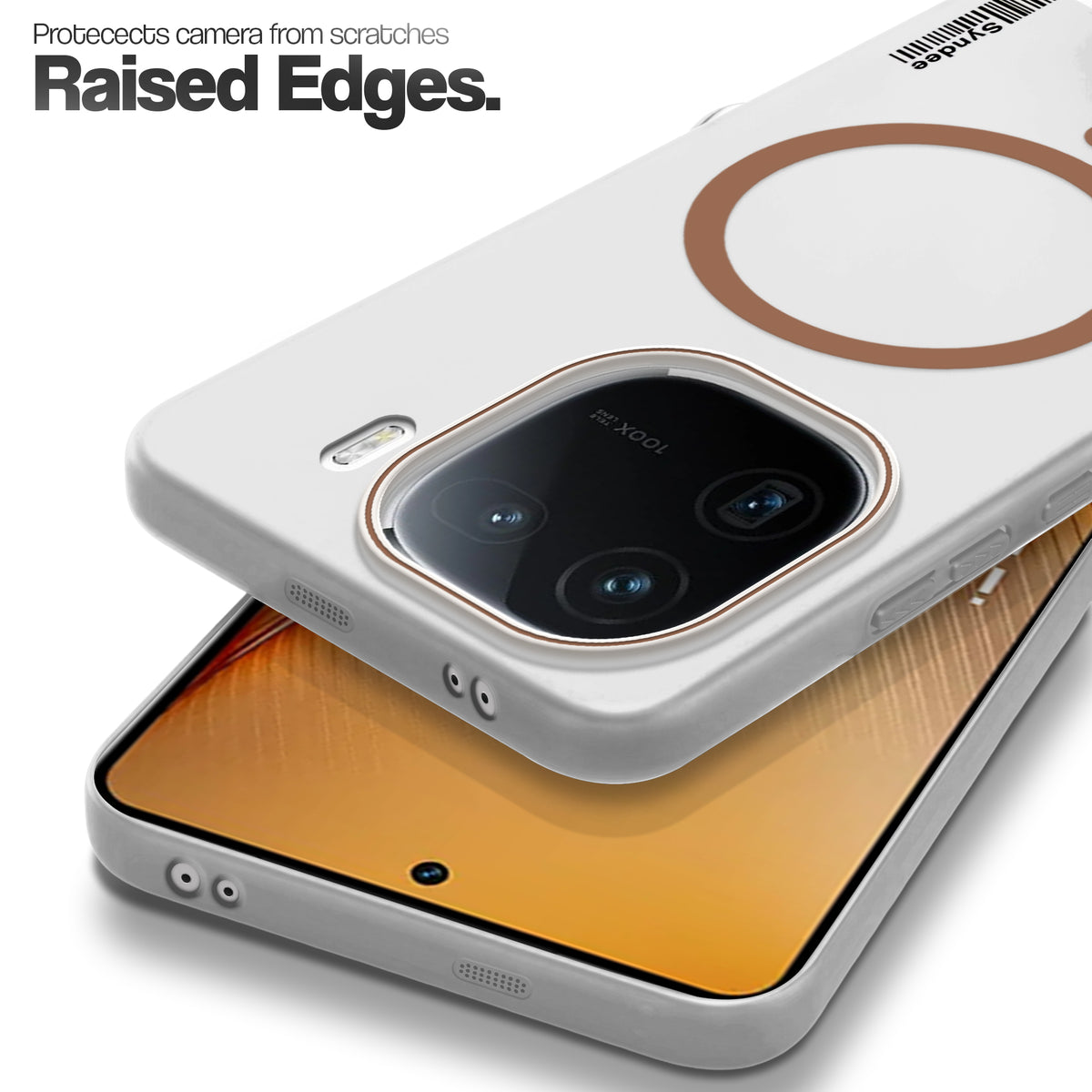 Frosted Sleek Matte With Raised Camera Protection Back Cover Case For iQOO 12 5G