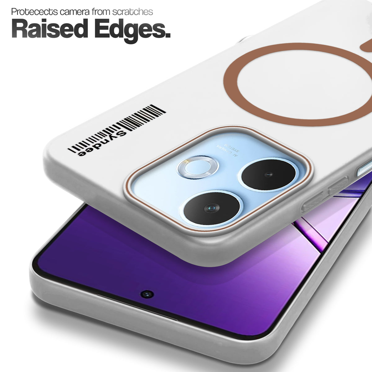 Frosted Sleek Matte With Raised Camera Protection Back Cover Case For Oppo A5 Pro 5G