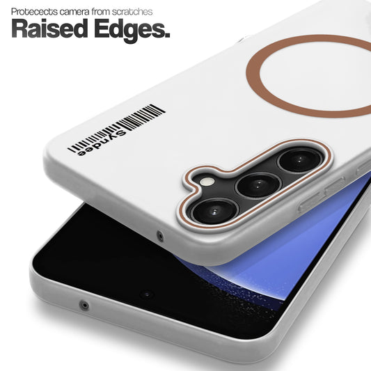 Frosted Sleek Matte Wireless Charging Support Back Cover Case For Samsung S23 FE 5G With Raised Camera Protection