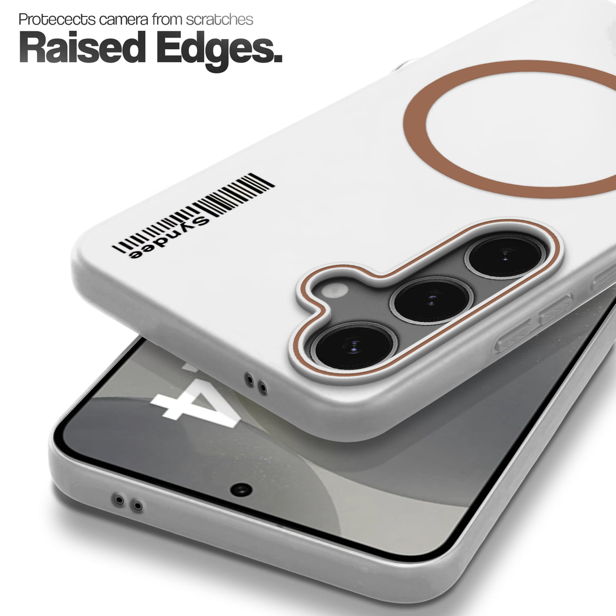 Frosted Sleek Matte Wireless Charging Support Back Cover Case For Samsung S24 5G With Raised Camera Protection
