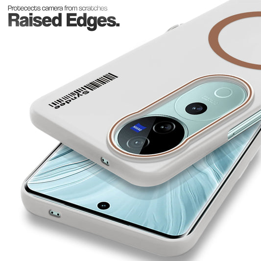 Frosted Sleek Matte With Raised Camera Protection Back Cover Case For Vivo V40 Pro 5G