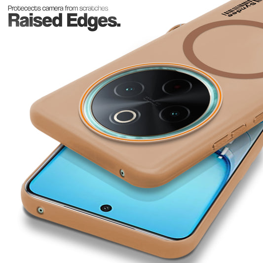 Colourful Frosted Matte With Raised Camera Protection Back Cover Case For iQOO Z10 5G