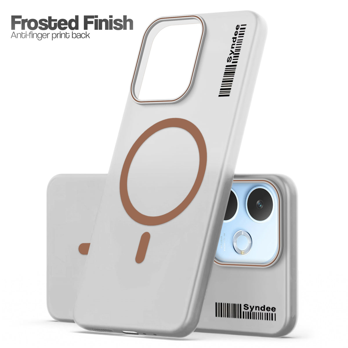 Frosted Sleek Matte With Raised Camera Protection Back Cover Case For Oppo A5 Pro 5G