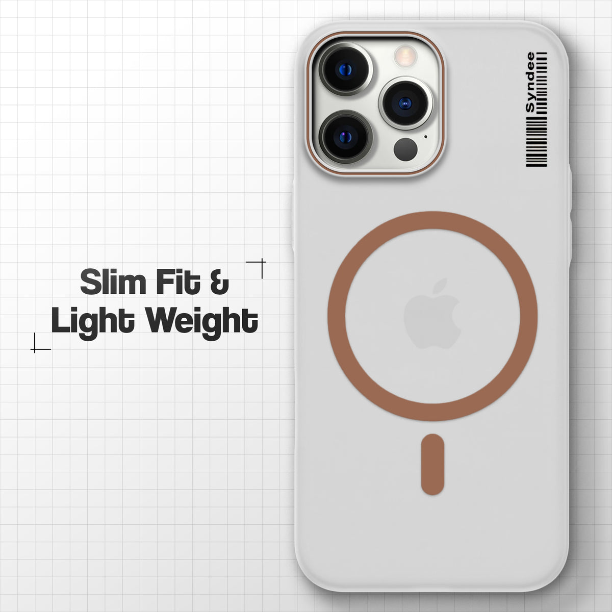 Frosted Sleek Matte Wireless Charging Support Back Cover Case For Apple iPhone 12 Pro Max With Raised Camera Protection