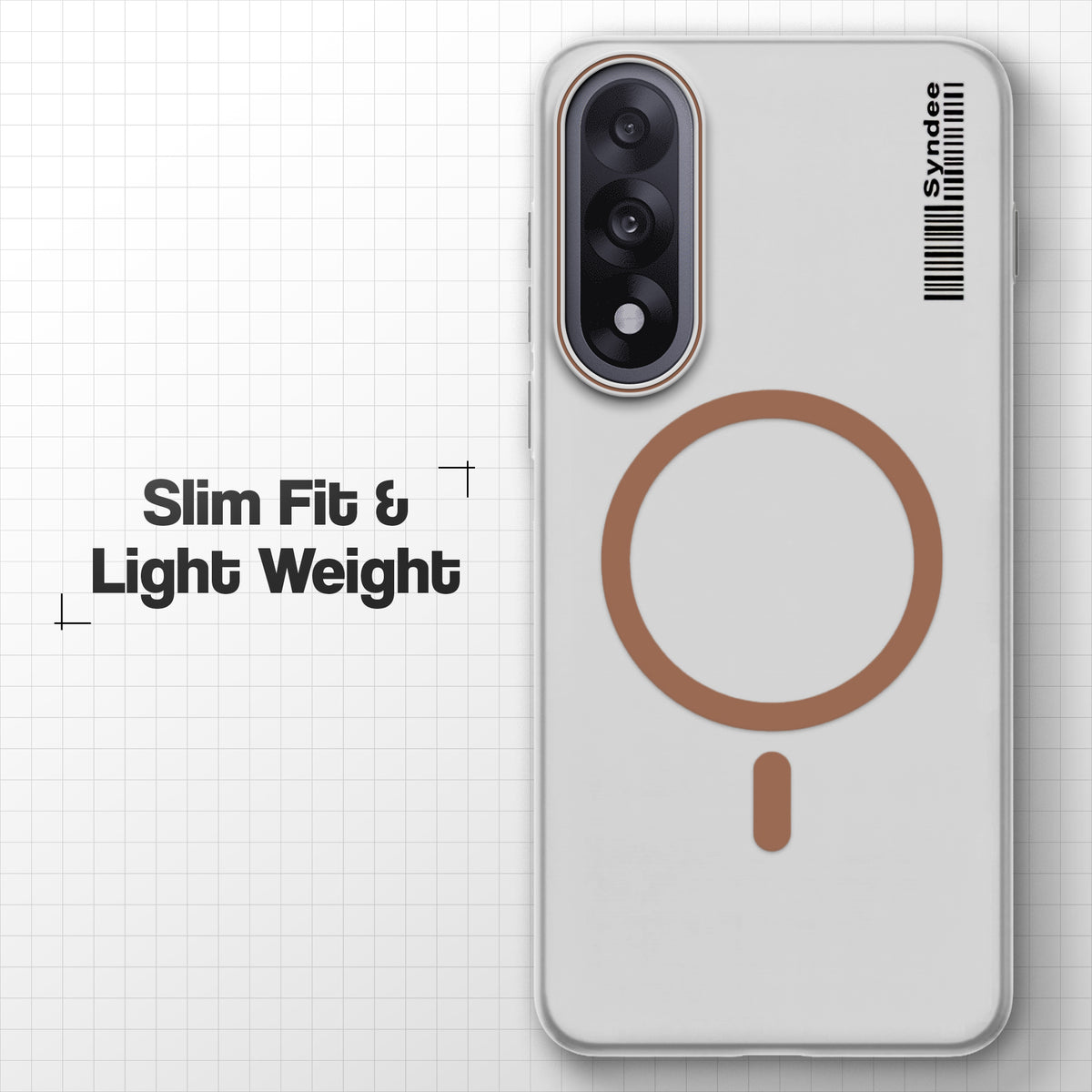 Frosted Sleek Matte With Raised Camera Protection Back Cover Case For OnePlus Nord 5 5G