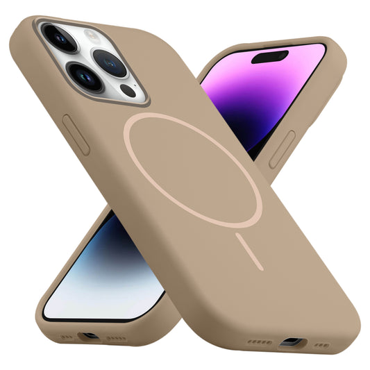 MagSafe Compatible Liquid Silicone Case For Apple iphone 14 Pro Max