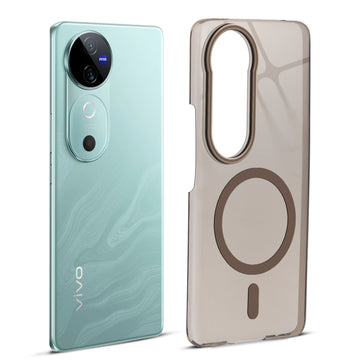Anti-Yellow Scratch Resistant Case Support Magnetic Accessories Back Cover For Vivo V40 Pro 5G