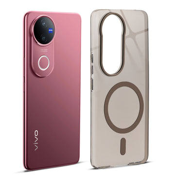 Anti-Yellow Scratch Resistant Case Support Magnetic Accessories Back Cover For Vivo V50 5G