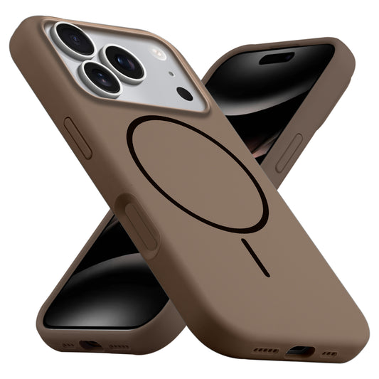 MagSafe Compatible Liquid Silicone Case For Apple iphone 17 Pro Max
