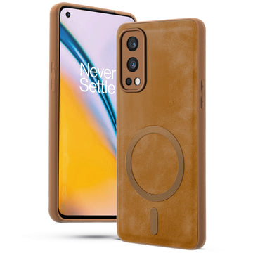 Cushion Grip Leather Case for OnePlus Nord 2 5G