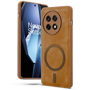 Cushion Grip Leather Case for OnePlus 13R 5G