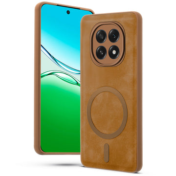 Cushion Grip Leather Case for Oppo F29 5G