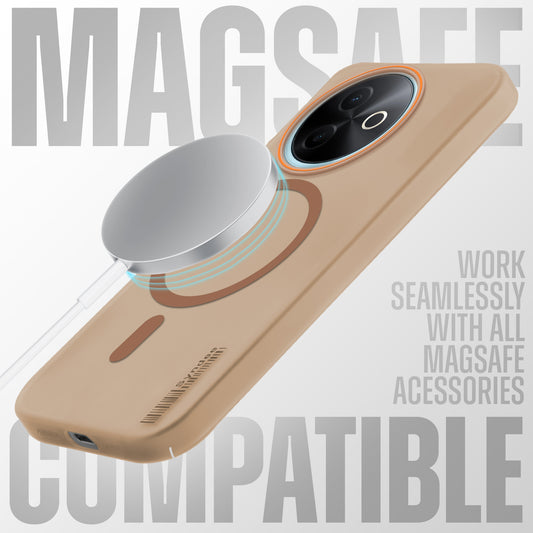 Colorful Frosted Matte MagSafe For Vivo Y39 5G