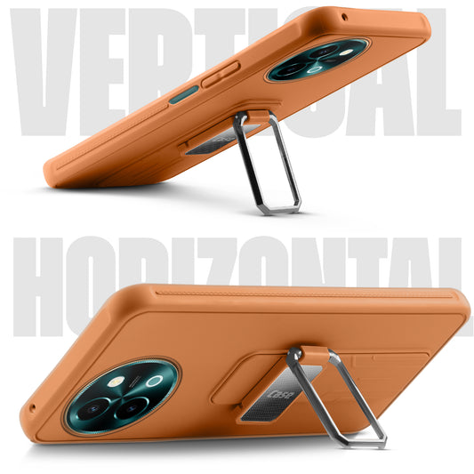 Silicone Case with Kickstand For Vivo Y58 5G