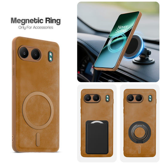 Cushion Grip Leather Case for OnePlus Nord 4 5G