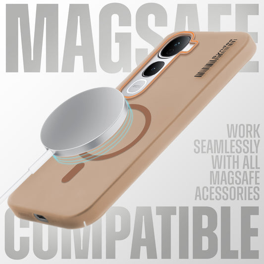 Colorful Frosted Matte MagSafe For Vivo Y400 Pro 5G