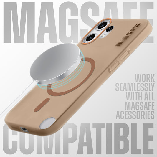 Elegant Colorful Frosted Matte Back With MagSafe Support Back Case For CMF Nothing Phone 2 Pro