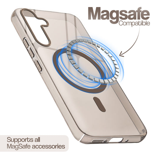 Glossy Hard Magsafe Case Samsung S24 FE 5G