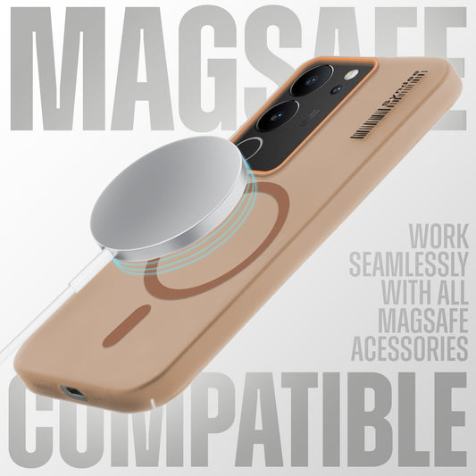 Colorful Frosted Matte MagSafe For Vivo V29 Pro 5G