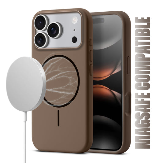 MagSafe Compatible Liquid Silicone Case For Apple iphone 17 Pro Max