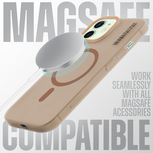Colorful Frosted Matte MagSafe For Apple iPhone 11