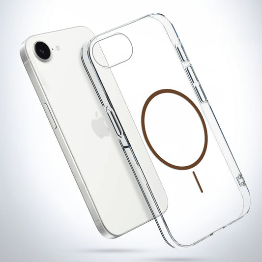 Crystal Clear Anti-Yellowing Magsafe Case For Apple iPhone 16e