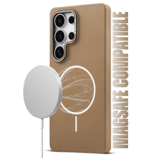 Stylish MagSafe Compatible Liquid Silicone Hard Back Case