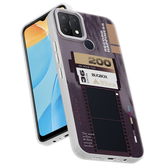Designer Cover Case with Customizable Transparent Slot for Personalised Photos For Oppo A15