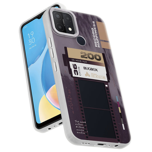 Designer Cover Case with Customizable Transparent Slot for Personalised Photos For Oppo A15S
