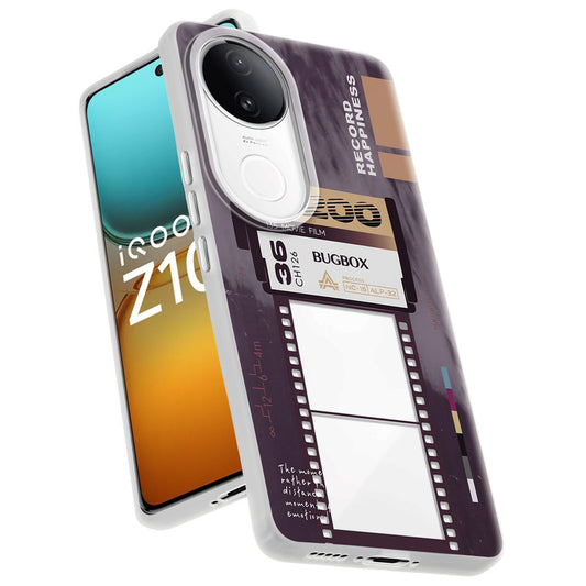 Designer Cover Case with Customizable Transparent Slot for Personalised Photos For iQOO Z10R 5G
