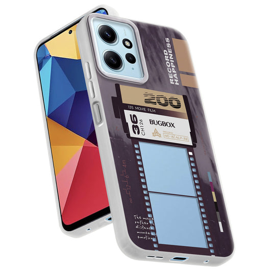 Designer Cover Case with Customizable Transparent Slot for Personalised Photos For Redmi Note 12 4G