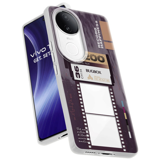 Designer Cover Case with Customizable Transparent Slot for Personalised Photos For Vivo T4R 5G