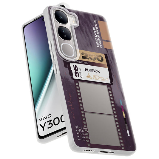 Designer Cover Case with Customizable Transparent Slot for Personalised Photos For Vivo Y300 5G