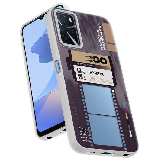 Designer Cover Case with Customizable Transparent Slot for Personalised Photos For Oppo A16