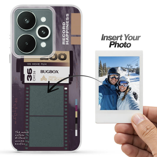 Designer Cover Case with Customizable Transparent Slot for Personalised Photos For Realme 15 Pro 5G